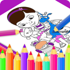 Doc Kids Coloring-icoon