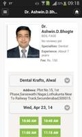 Dr Ashwin Bhogte Appointments screenshot 1