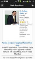Dr Suhas Shah Appointments syot layar 2