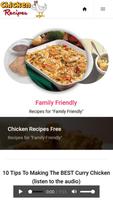 Chicken Recipes Free capture d'écran 1
