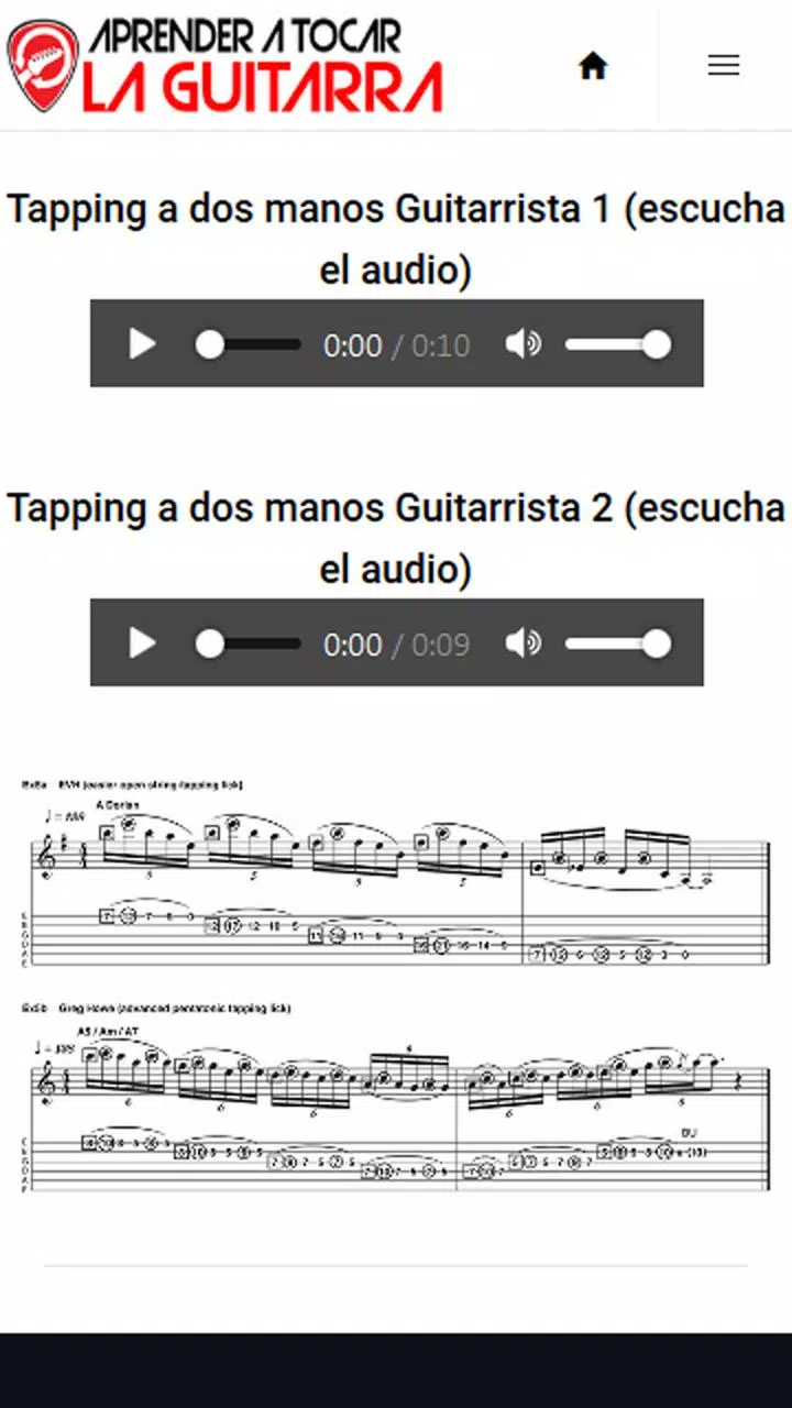 Descarga de APK de Aprender a Tocar la Guitarra para Android