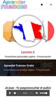 Aprender Frances Gratis capture d'écran 1