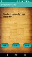 Beyin Yakan Sözler Plakat