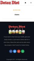 Detox Foods captura de pantalla 2