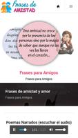 Frases de Amistad y Amor скриншот 1