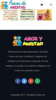 Frases de Amistad y Amor تصوير الشاشة 3
