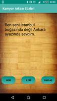 Kamyon Arkası Sözleri poster