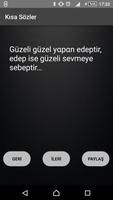 Kısa Sözler capture d'écran 2