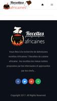 Recettes Africaines स्क्रीनशॉट 2