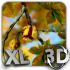 Autumn Leaves in HD Gyro 3D XL आइकन