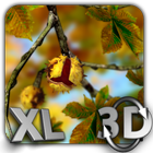 Autumn Leaves in HD Gyro 3D XL أيقونة