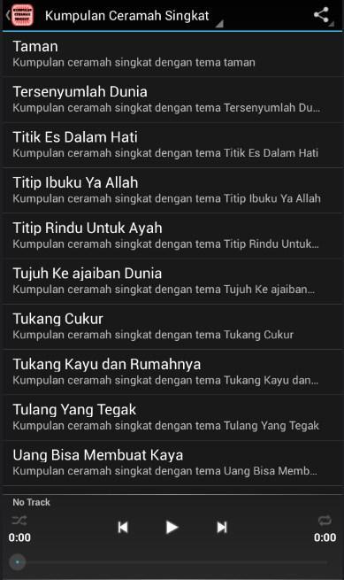 Kumpulan Ceramah Singkat For Android Apk Download