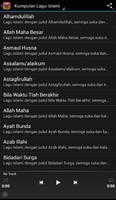 1 Schermata Kumpulan Lagu-Lagu Islami 2017