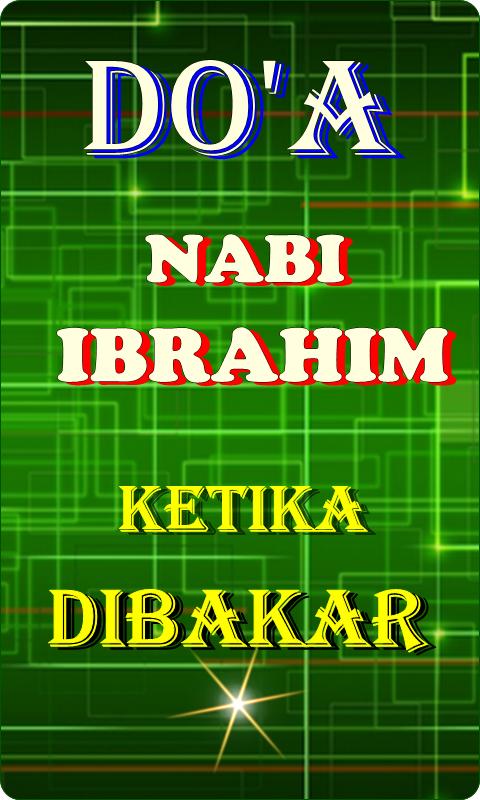Doa Nabi Ibrahim Saat Dibakar For Android Apk Download