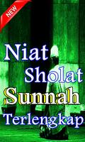 Doa Niat Sholat Sunnah Qobliyah & Ba'diyah Lengkap Plakat