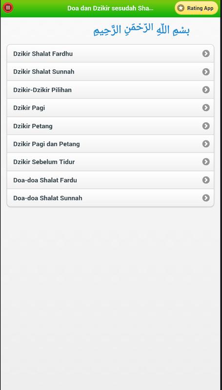 Doa dan Dzikir Setelah Shalat APK Baixar - Grátis Livros e 