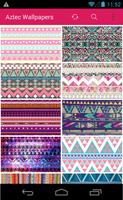 Aztec Pattern Wallpapers Affiche