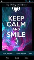 Keep Calm Wallpapers پوسٹر