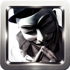 Anonyme Hintergrundbilder icône