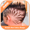 Artistic Hair Tattoo Design