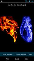 Blue Fire Wallpapers ภาพหน้าจอ 3