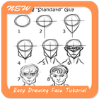 Didacticiel Easy Drawing Face icône
