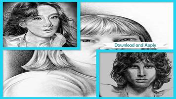 Easy Drawing Portrait Step by Step स्क्रीनशॉट 2