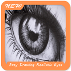 Easy Drawing Realistic Eyes icon
