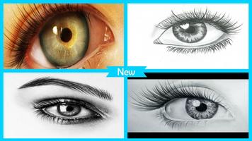 Easy Drawing Realistic Eyes poster