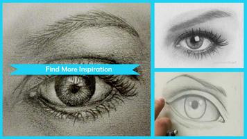 Easy Drawing Realistic Eyes screenshot 1