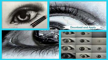 Easy Drawing Realistic Eyes screenshot 2