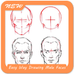 Easy Way Drawing Male Faces