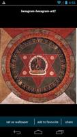 Hexagram Wallpapers plakat