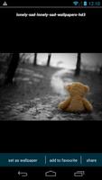 Lonely Sad Wallpapers تصوير الشاشة 1