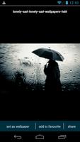 Lonely Sad Wallpapers تصوير الشاشة 2