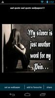 Emo Sad Quote Wallpapers Screenshot 1