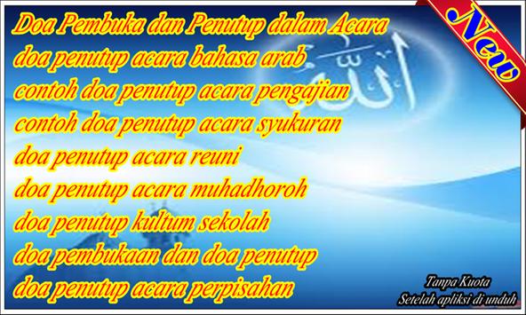 Baixar O Doa Penutup Acara Lengkap Apk Para Android Ultima