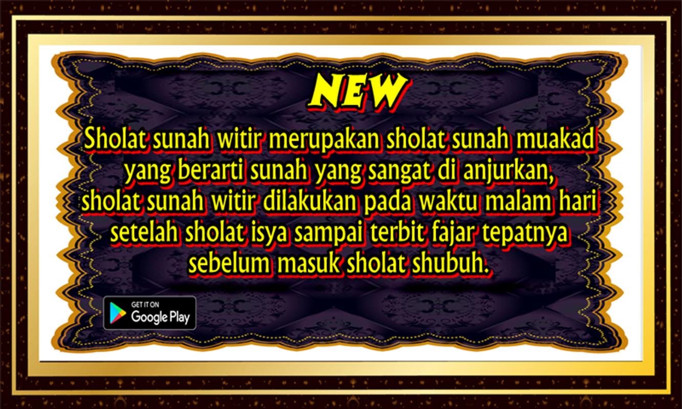 Doa Shalat Witir for Android - APK Download