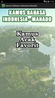 Kamus Bahasa Indonesia - Manado Affiche