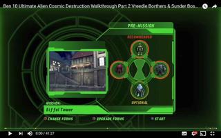 Guide for Ben 10 Ultimate Alien Cosmic Destruction capture d'écran 1