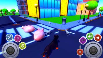 برنامه‌نما Dog City Simulator عکس از صفحه