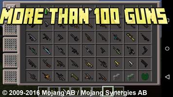 Guns Mod for MCPE постер