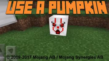 "IT" MOD ADDON MCPE Affiche