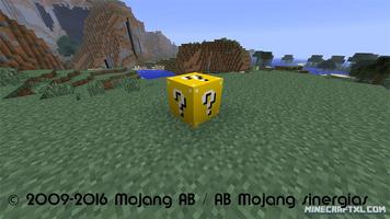 Mod Lucky Blocks minecraft pe 海報