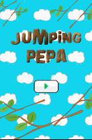 jumping pig Affiche