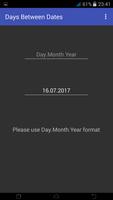 Days Between Dates Poster