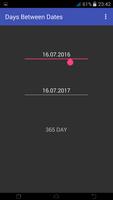 برنامه‌نما Days Between Dates عکس از صفحه