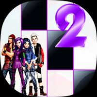 Poster Descendants 2 Piano Game