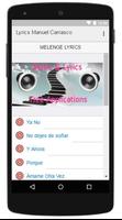 Lyrics Musics Manuel Carrasco screenshot 2