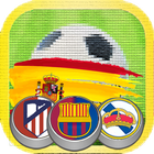 لعبة كرة القدم الاسبانية أيقونة